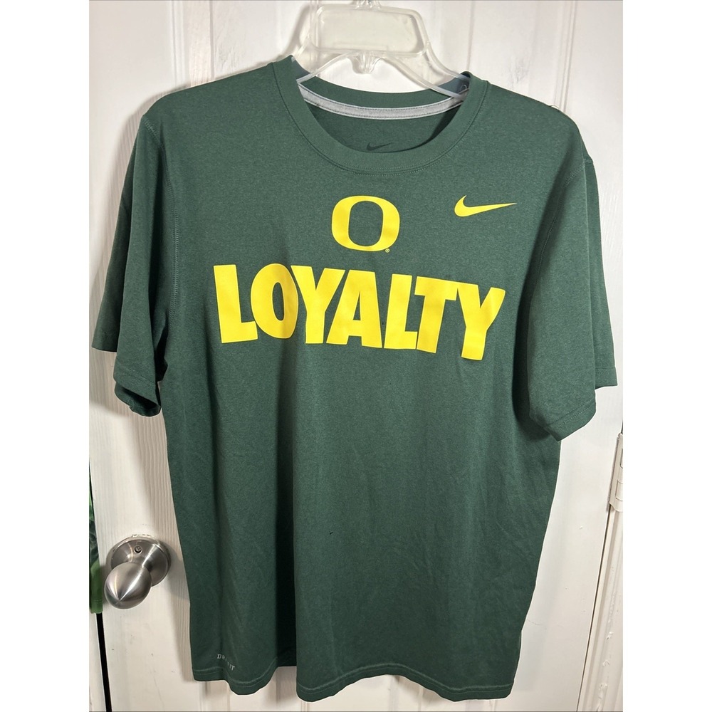 Nike Oregon Ducks Loyalty T-Shirt Size Men's M Athletic Fit Training Drifit